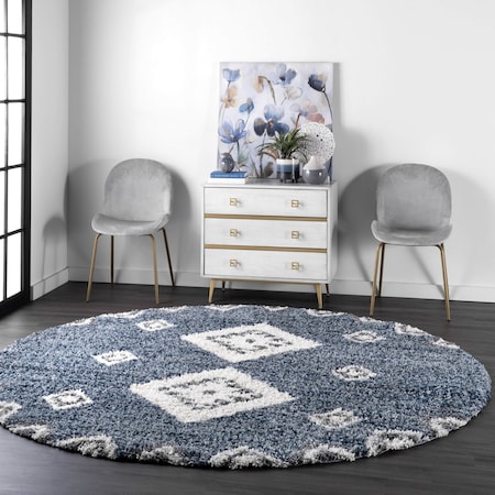 Nuloom Transitional Regina Shag Area Rug 5ft KKEL01A-R505